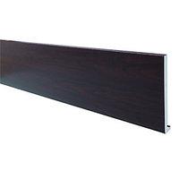 Wickes PVCu Rosewood Fascia Board 18 x 225 x 2500mm