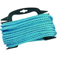 Wickes Blue 6mm Multi-purpose Polypropylene Rope Length 20m
