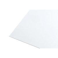 Wickes Metal Sheet White Powder Coated Aluminium 250 x 500mm
