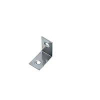 Wickes 25mm Angle Bracket Zinc Plated Pack 20