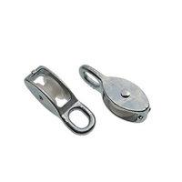 wickes bright zinc plated rope pulley 25mm pack 2