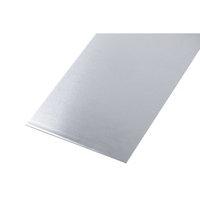 Wickes Metal Sheet Aluminium with Stainless Steel Effect Finish 300 x 1000mm