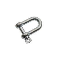 wickes bright zinc plated dee shackle 8mm pack 2