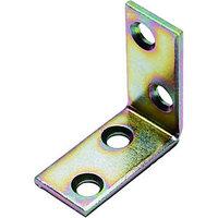 wickes 30mm galvanised angle bracket pack 4