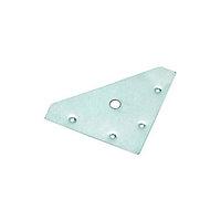 wickes 83mm zinc plated corner bracket pack 4