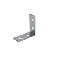 Wickes 38mm Zinc Plated Angle Bracket Pack 4