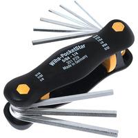 Wiha 351 PZ9 23045 PocketStar Hex Key Set - Imperial