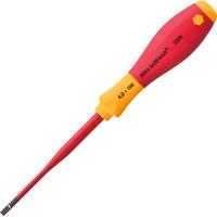 wiha 35391 vde softfinish electric slimfix slotted screwdriver bl