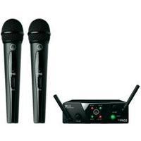 Wireless microphone set AKG WMS40MiniDual Transfer type:Radio