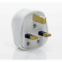 Wilko Plug Fitted with Rated Fuse 13amp