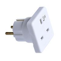 wilko euro round pin travel adaptor