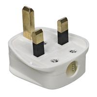 wilko 3 pin plug 13amp white