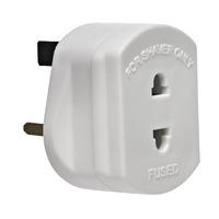 wilko shaver adaptor fused 1amp