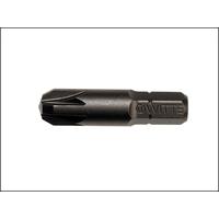 Witte Pozi 2pt Screwdriver Bits (Pack of 2) 25mm