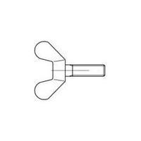 Wing bolts M12 60 mm DIN 316 Mal...