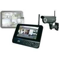 wireless cctv system 4 channel incl 1 camera dnt 52207