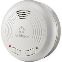 Wireless smoke detector network-compatible Renkforce RF101 battery-powered