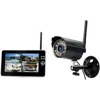 wireless cctv system 4 channel incl 1 camera technaxx tx 28 4433