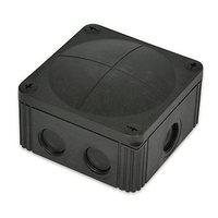 wiska combi 6075 40a black ip66 weatherproof junction adaptable box en ...