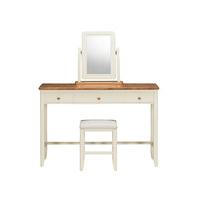 Winchester Dressing Table, Mirror & Stool Set - Cream