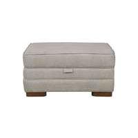 Wilton Small Fabric Storage Footstool