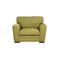 Wilton Fabric Snuggler Armchair