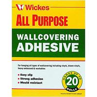 Wickes Powdered Wallpaper Adhesive 20 Roll