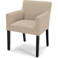 Wilton Carver Dining Chair, Biscuit Beige