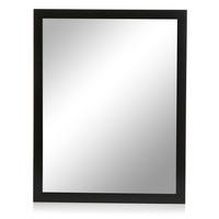 Wilko Black Frame Mirror 41 x 52cm