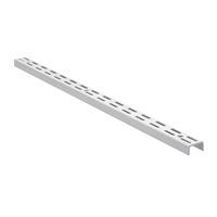 Wilko Wall Bar Twin Slot Bracket White 43cm