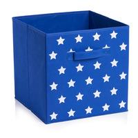 Wilko Storage Box Blue 30 x 30cm