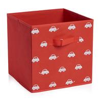 Wilko Storage Box Red 30 x 30cm