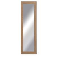 Wilko Oak Effect Hall Mirror 41 x 133cm