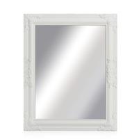 Wilko Rococco Mirror Small White 40 x 50cm