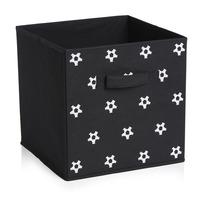 Wilko Storage Box Black 30 x 30cm