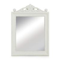 wilko vintage square crown mirror 31 x 43cm