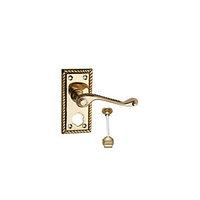 wickes cheshire georgian scroll privacy handles pair polished brass