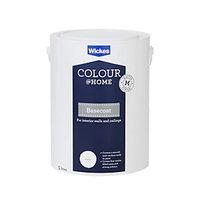 wickes colour home basecoat emulsion white 5l