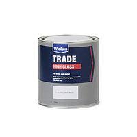 Wickes High Gloss Paint Pure Brilliant White 1L