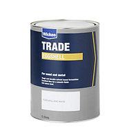 wickes trade eggshell paint pure brilliant white 5l