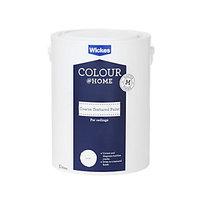 wickes colour home coarse textured ceiling emulsion paint brilliant wh ...