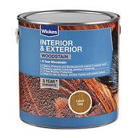 wickes professional woodstain light oak 750ml