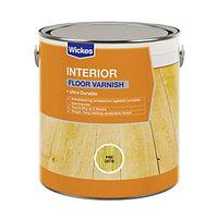 Wickes Floor Varnish Pine Satin 2.5L