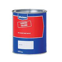 Wickes Value Gloss Paint White 750ml