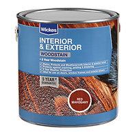 Wickes Professional Woodstain Red Mahogany 2.5L