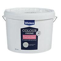 Wickes Colour @ Home Vinyl Soft Sheen Emulsion Paint Magnolia 10L