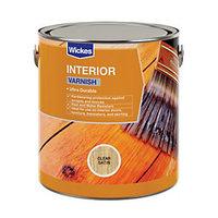 wickes professional interior varnish clear satin 25l