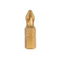 Wickes Titanium Screwdriver Bit Ph NO2 25mm Pack 10