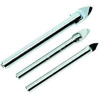Wickes Tile & Glass Drill Bit Pack 3