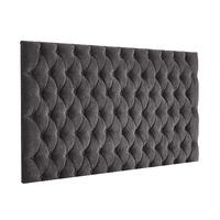 Windermere Kimiyo Linen Headboard Pewter Small Double